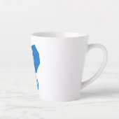 Einfache Elefantenlatte Tasse (Rechts)