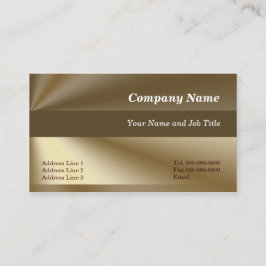 Einfache Elegance Brown Business Cards Visitenkarte