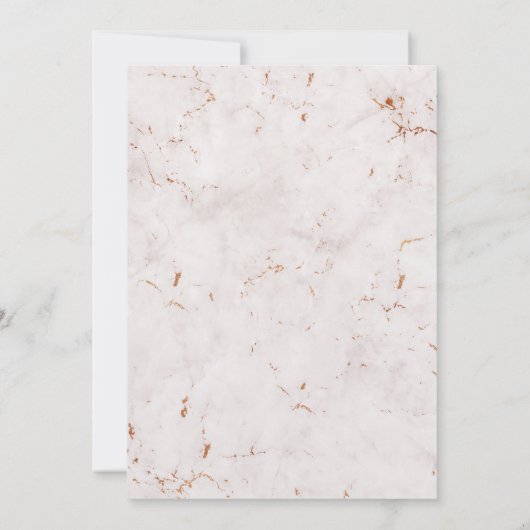 Einfache Elegance - Einladung (Rückseite)