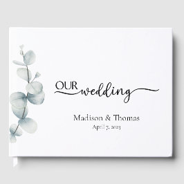 Einfache Elegance - Eucalyptus - Gästebuch