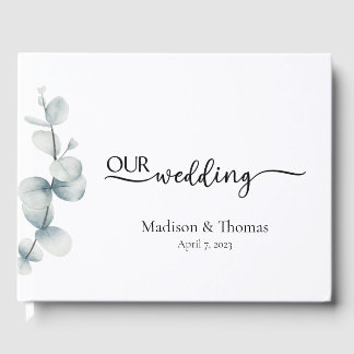 Einfache Elegance - Eucalyptus - Gästebuch