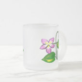 Einfache Elegance Humble Violet Mattglastasse (VorderseiteRechts)