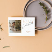 Einfache Elegance Minimalistisch Frohe Weihnachten