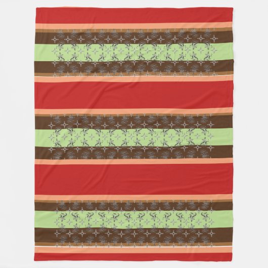 Einfache Elegance-Zuhause-Koordinaten Fleecedecke (Vorderseite)