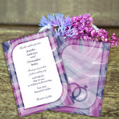 Einfache Elegant-Akrylverheiratung Einladung