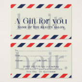 Einfache Elegant Blue Red Gift Beauty (Vorne & Hinten)