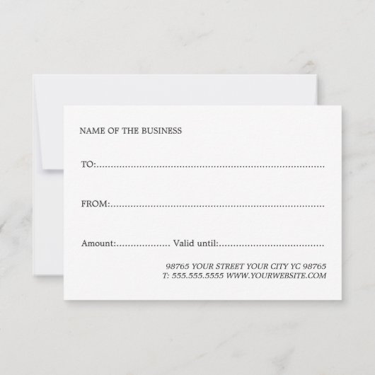 Einfache Elegant Dunkelgrau Gold Herzlichkeit Schö (Rückseite)