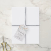 Einfache Elegant Eucalyptus Baby-Dusche Geschenkanhänger (Mit Garn)