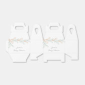 Einfache Elegant Eucalyptus Baby-Dusche Geschenkschachtel (Ungefaltet)