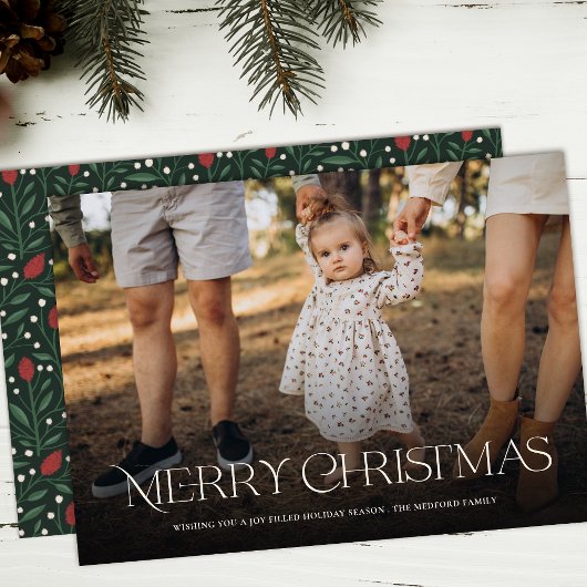 Einfache Elegant Frohe Weihnachten