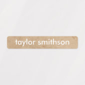 Einfache Elegant Gender Neutral Fügen Sie Ihren Na Etiketten (Design 1)