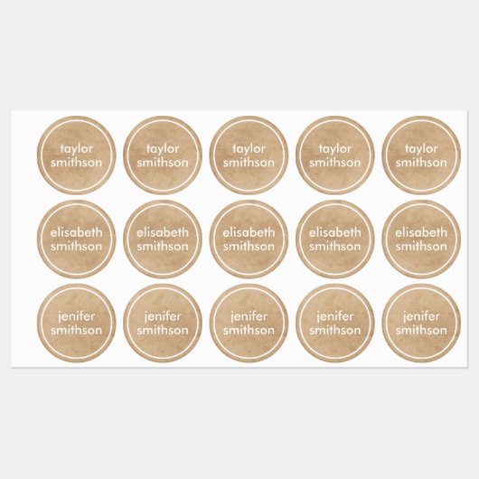 Einfache Elegant Gender Neutral Fügen Sie Ihren Na Etiketten (Blatt)