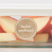 Einfache Elegant Gender Neutral Fügen Sie Ihren Na Etiketten (Befestigt)