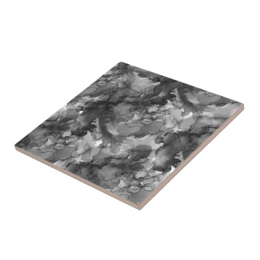 Einfache Elegant Grau Black Fliese (Seite)