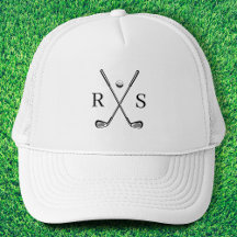 Einfache Elegant Monogram Golf