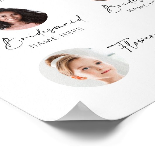 Einfache Elegant Poster (Ecke)