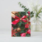 Einfache Elegant Retro Neujahr Frohe Weihnachten (Stehend Vorderseite)