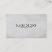 Einfache Elegant Texture Gray Anwältin auf dem Rec Visitenkarte (Vorderseite)