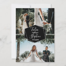 Einfache, elegante 3-Foto-Collage