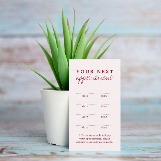 Einfache Elegante Alte Weiße Kirsche Rote Schönhei Terminkarte