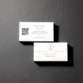 Einfache elegante Anwaltskartine/ Rechtsanwaltskar Visitenkarte