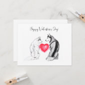 Einfache, elegante Aquarellfarbe. Karte (Vorderseite/Rückseite Beispiel)