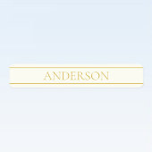 Einfache, elegante, benutzerdefinierbare Textform Etiketten