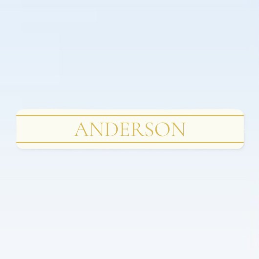 Einfache, elegante, benutzerdefinierbare Textform  Etiketten