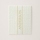 Einfache, elegante, benutzerdefinierbare Textform  Puzzle (Vertikal)