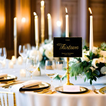 Einfache elegante Black Luxe Gold Edge