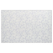 Einfache, elegante, blaue Orchideenblume Stoff (Fat Quarter (45,7 x 55,9 cm))