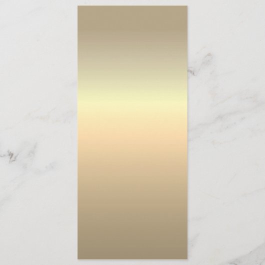 Einfache Elegante Blue Wedding Menükarte (Rückseite)