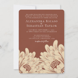 Einfache Elegante Blumenhochzeit