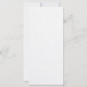 Einfache Elegante Blumenprogramme (Rückseite)