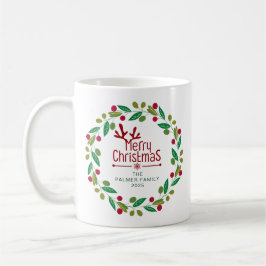 Einfache Elegante Blumenschreie Name Kaffeetasse