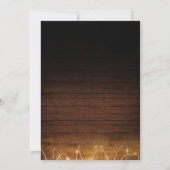 Einfache Elegante Business Weihnachtsfeier Einladung (Rückseite)