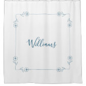 Einfache Elegante Duschvorhang (Vorderseite)