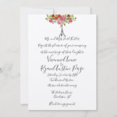 Einfache elegante Einladung zum Hochzeitsfeiern im (Vorderseite)