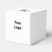 Einfache elegante Einrichtung fügen Sie Ihren Name Geschenkschachtel (Rückseite)