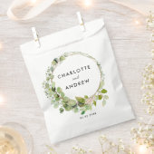 Einfache, elegante Eukalyptus Geschenktütchen (Ausgeschnitten)