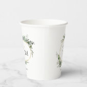 Einfache, elegante Eukalyptus Pappbecher (Rechts)