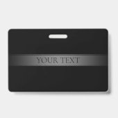 Einfache, elegante Farbe des Farbstreifens Ausweis (Rückseite)