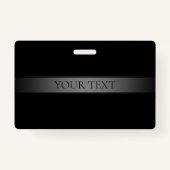 Einfache, elegante Farbe des Farbstreifens Ausweis (Rückseite)