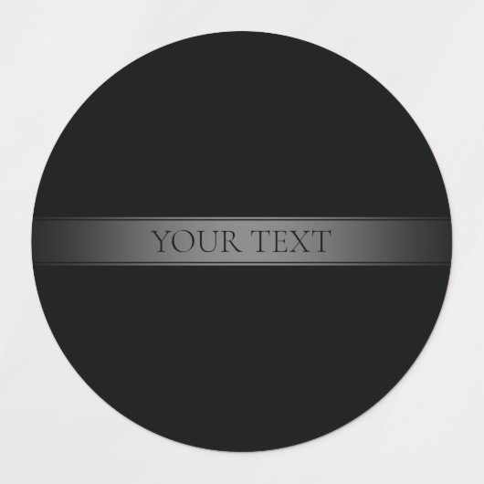 Einfache, elegante Farbe des Farbstreifens Etiketten (Design 1)