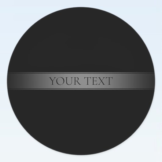 Einfache, elegante Farbe des Farbstreifens Etiketten