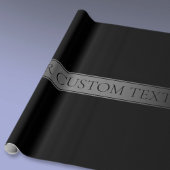 Einfache, elegante Farbe des Farbstreifens Geschenkpapier