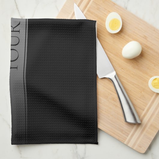 Einfache, elegante Farbe des Farbstreifens Geschirrtuch (Viertel Falte)