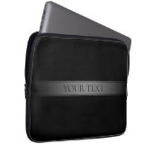 Einfache, elegante Farbe des Farbstreifens Laptopschutzhülle (Vorne Rechts)