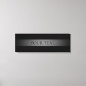 Einfache, elegante Farbe des Farbstreifens Leinwanddruck (Vorderseite)