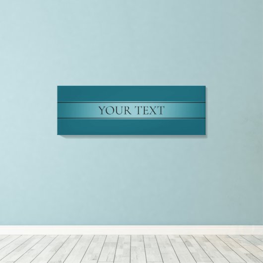 Einfache, elegante Farbe des Farbstreifens Leinwanddruck (Insitu (Holzboden))